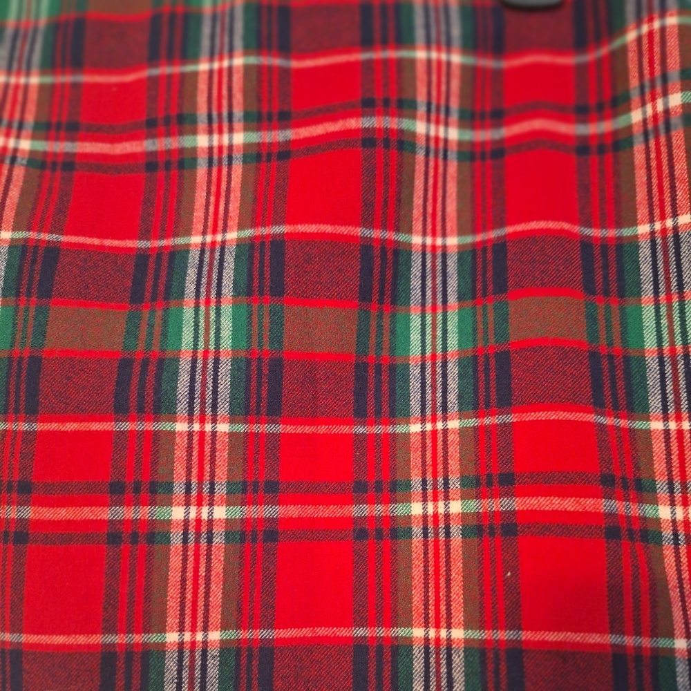 Vineyard vines scalloped red wool mini skirt sz 2 *D2 - Picture 6 of 7